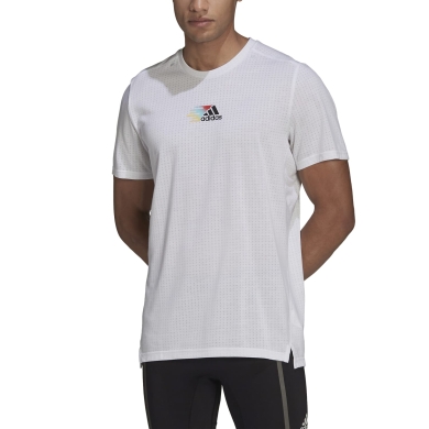 adidas Running T-shirt Signature white Men